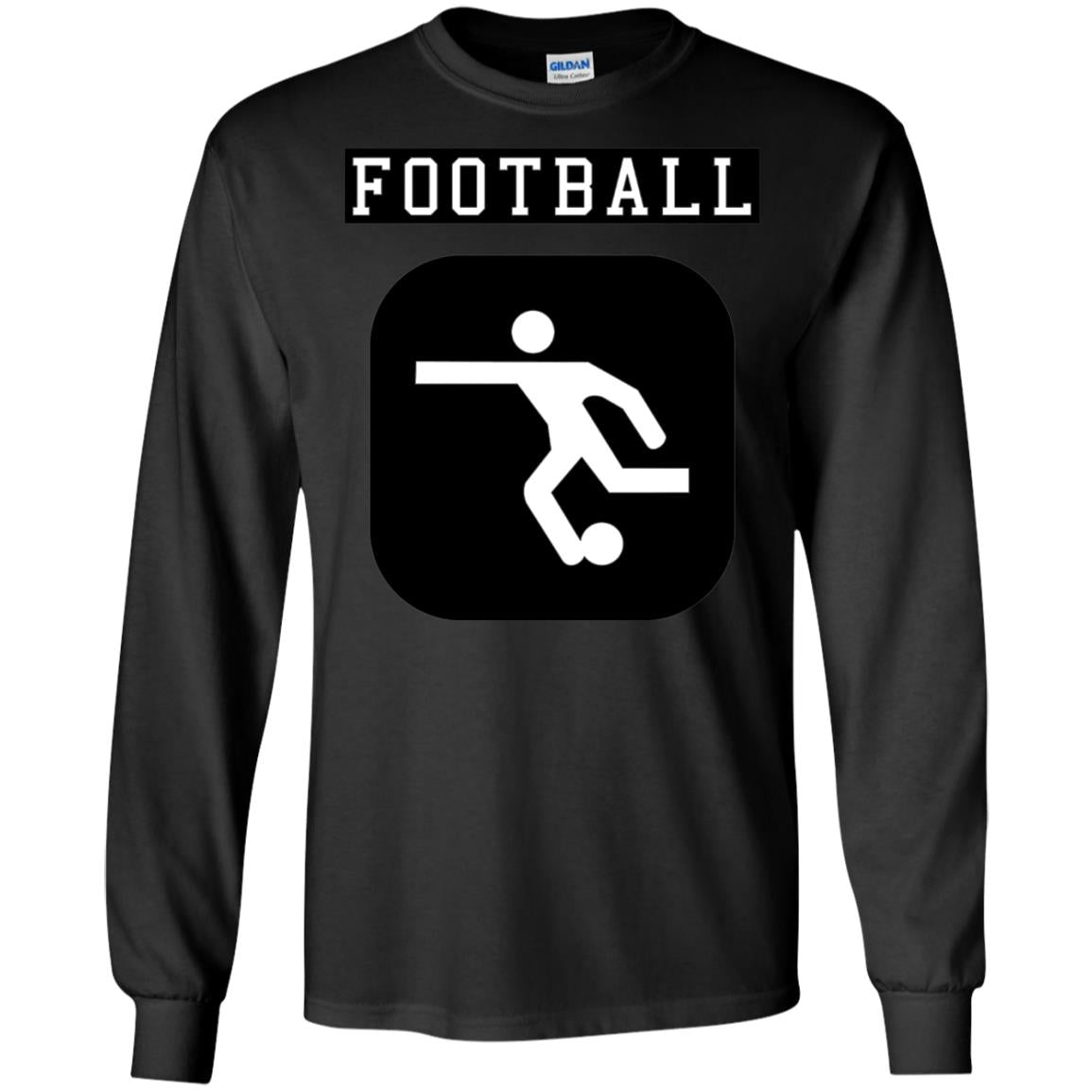 Football Soccer Shirt Retro Street Black