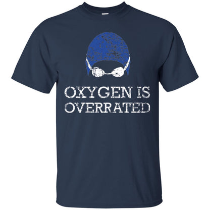 Swimming Lovers T-shirt Oxygen Is Overrated Navy