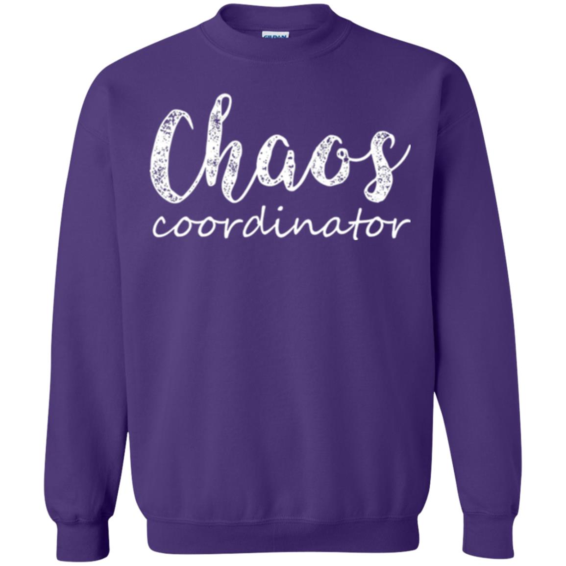 Chaos Coordinator T-shirt Mothers Day Gift Shirt Purple