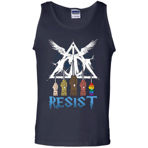 Resist Harry Potter Fan T-shirtG220 Gildan 100% Cotton Tank Top