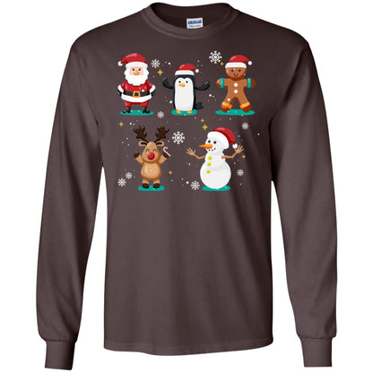 Christmas Character Ideas Gift Shirt Dark Chocolate