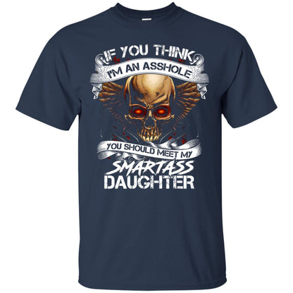 You Should Meet My Smart Daughter Daddy Shirt Navy