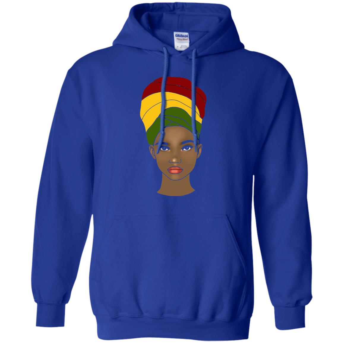 Melanin Rocks African Queen Melanin T-shirt Royal