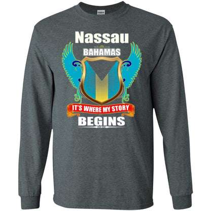Bahamian T-shirt Nassau Bahamas T-shirt Dark Heather