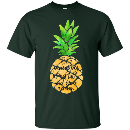 Funny Pineapple T-shirt Forest