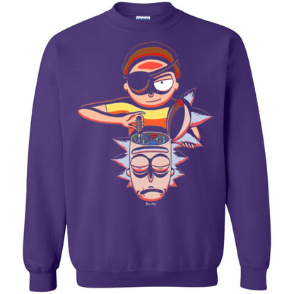 Film T-shirt Cartoon Lover Evil Morty Purple