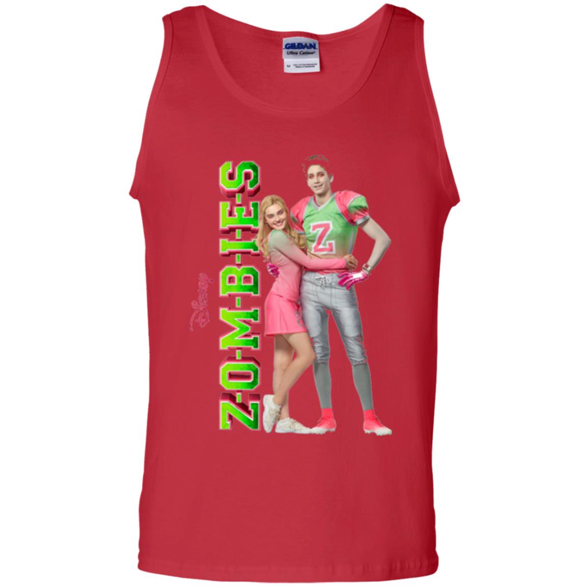Zombies Cheer Football Lover T-shirt Red