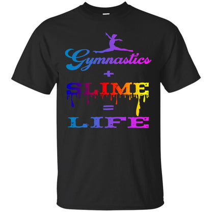 Gymnastics Smile Life Shirt For Womens Black