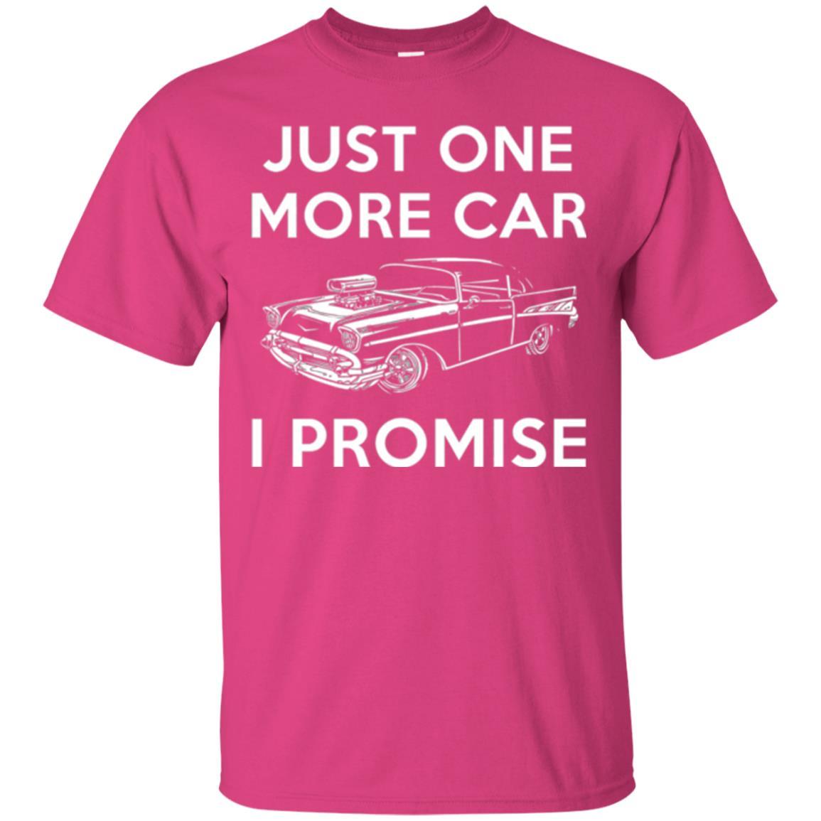 Car Lover T-shirt Just One More Car Heliconia