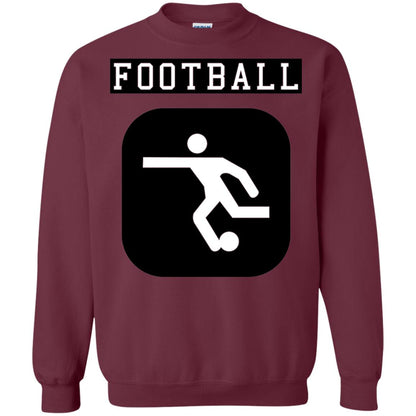 Football Soccer Shirt Retro Street Maroon