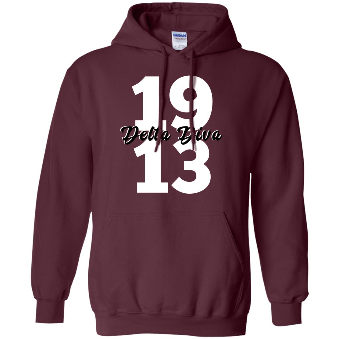 Delta Diva 1913 Shirt Maroon