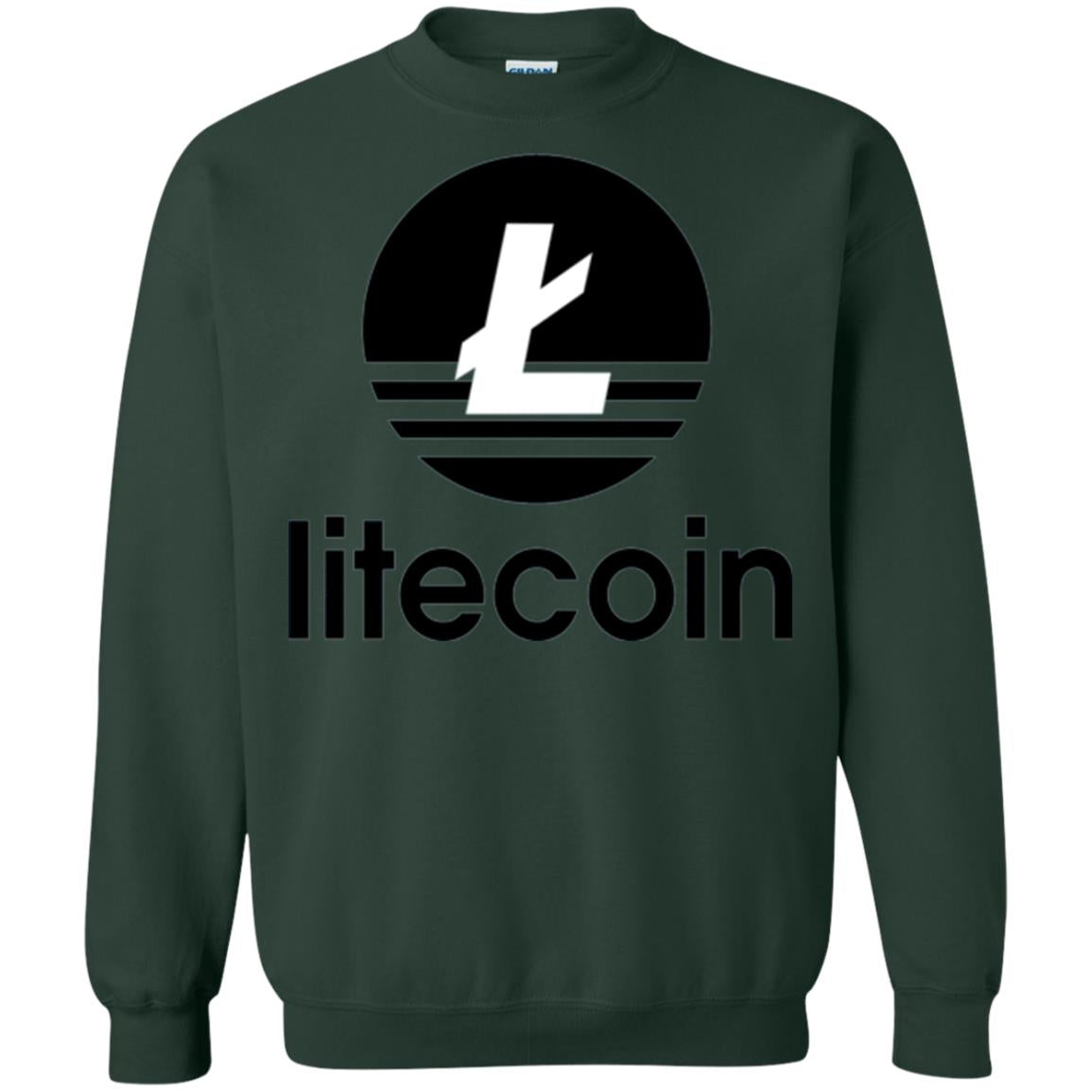 Litecoin Ltc T-shirt Forest Green