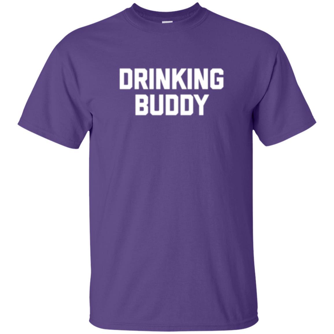 Drinking Buddy T-shirt Purple