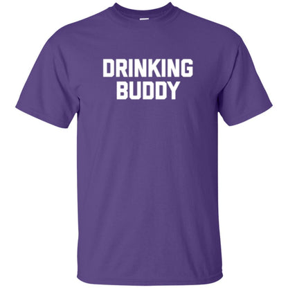 Drinking Buddy T-shirt Purple