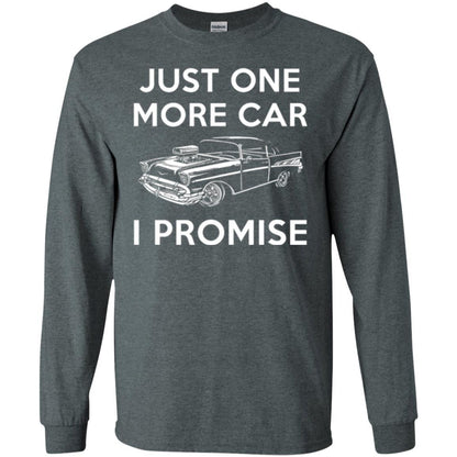 Car Lover T-shirt Just One More Car Dark Heather