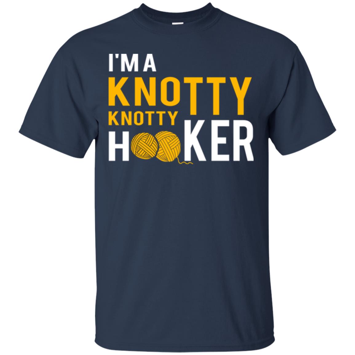 I'm A Knottyknotty Hooker T-shirt Navy