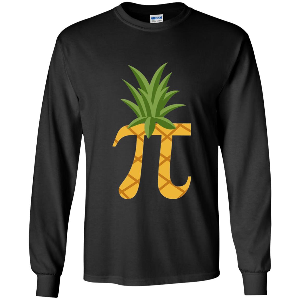 Parody Of Pi Pineapple Funny Pi Day T-shirt Black