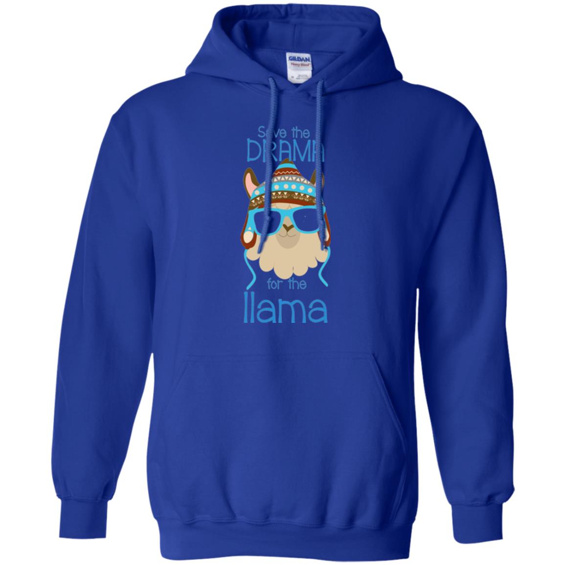 Llama Lovers T-shirt Save The Drama For The Llama Royal