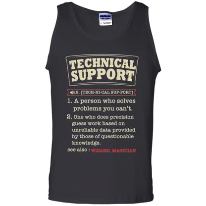 Computer Nerd T-shirt Technical Support Definition T-shirt Black