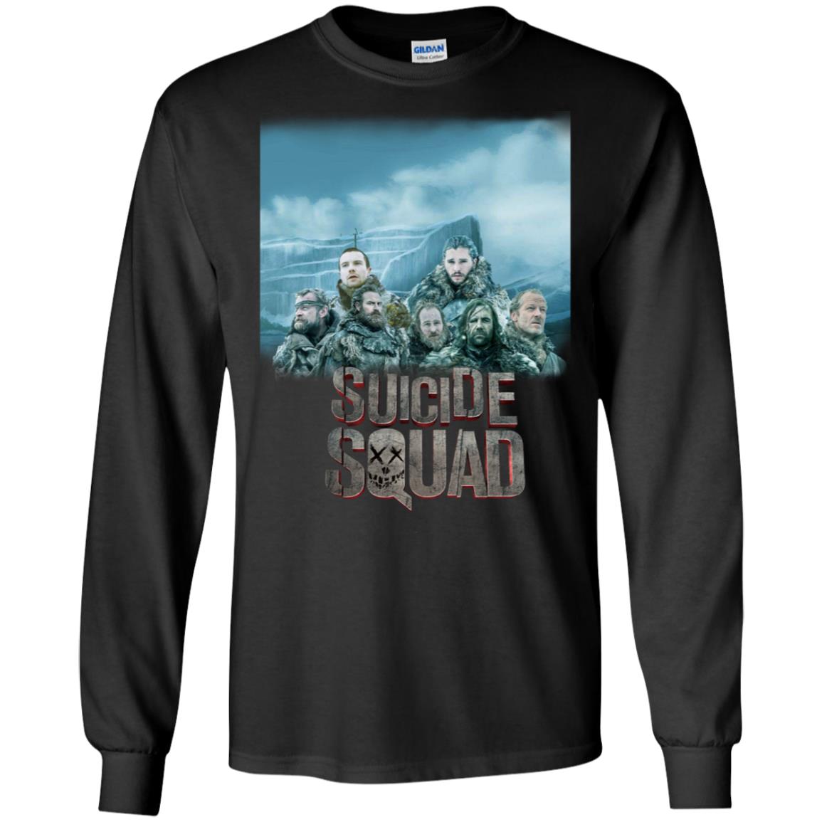 Suicide Squad Game Of Thrones Version T-shirt Black