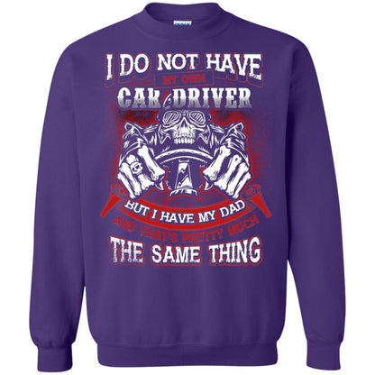But I Have My Dad And Thats Pretty Much The Same Thing Family Shirt Purple