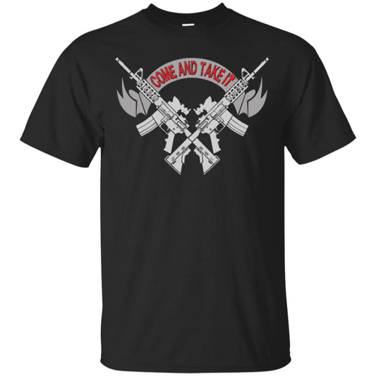 Military T-shirt Come And Take It Black