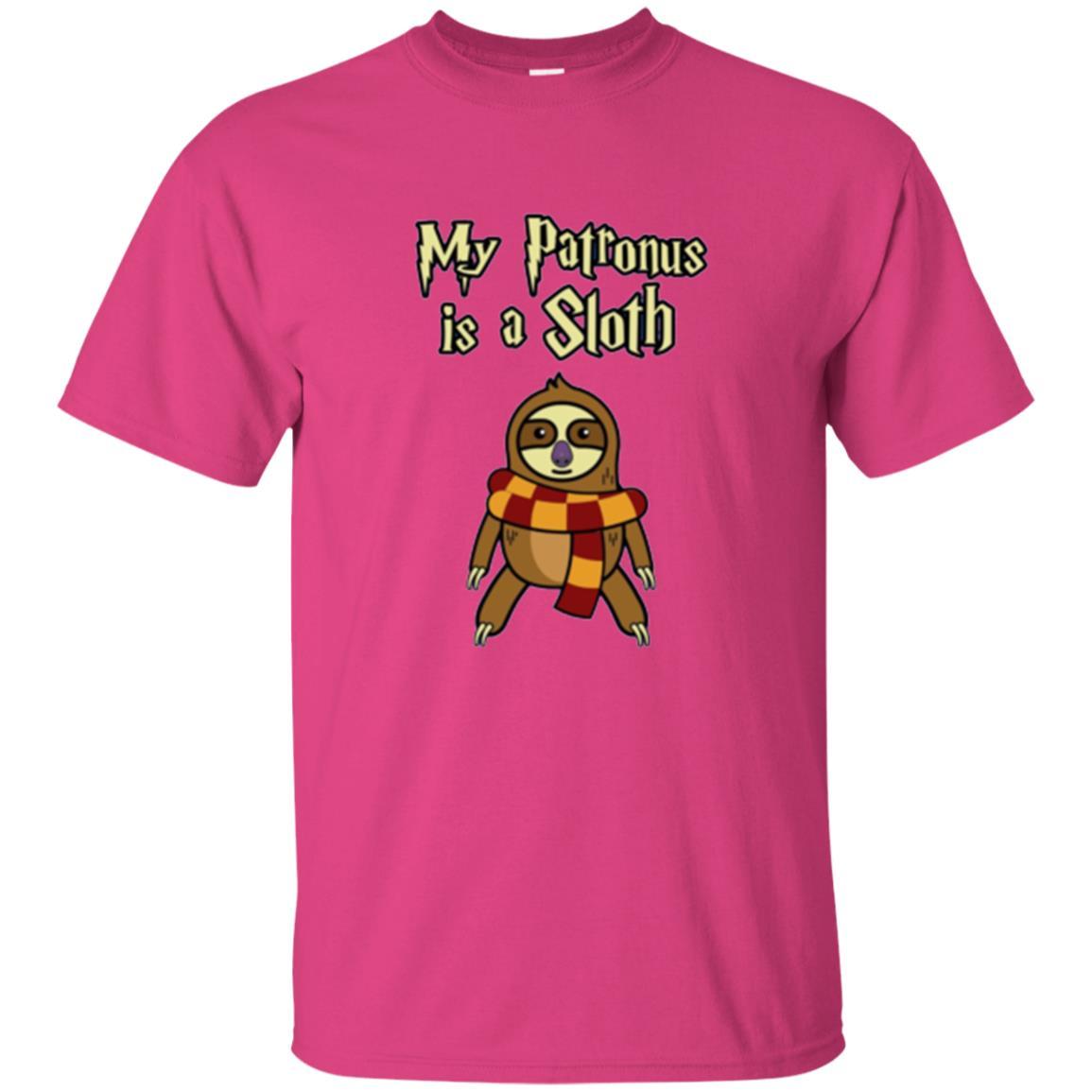 Christmas T-shirt My Patronus Is A Sloth T-shirt Heliconia