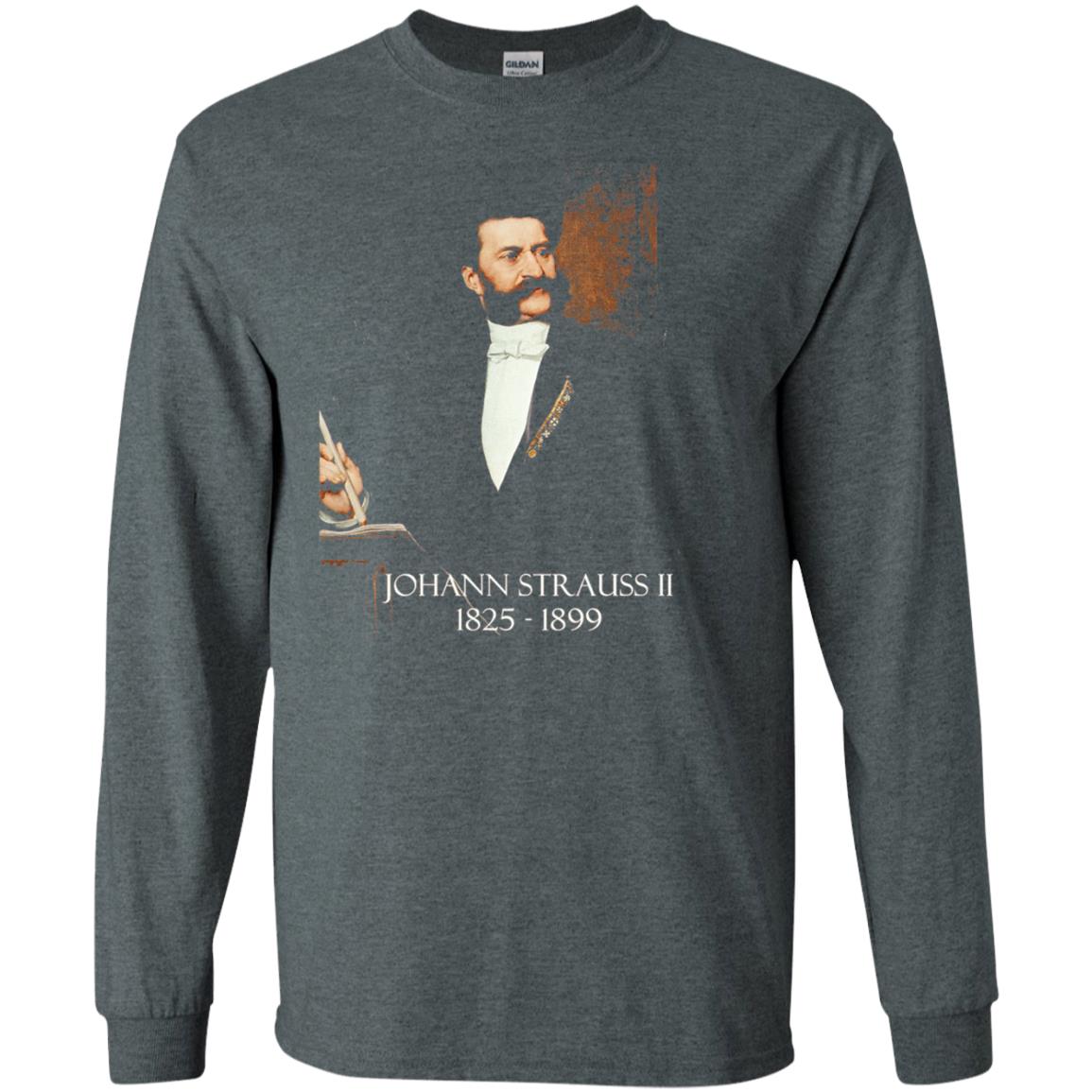 Musician T-shirt Johann Strauss Ii Dark Heather