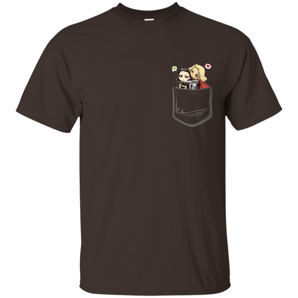 Thornloki In Pocket Movie Shirt Dark Chocolate