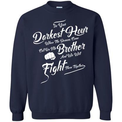 Family T-shirt In Your Darkest Hour Navy