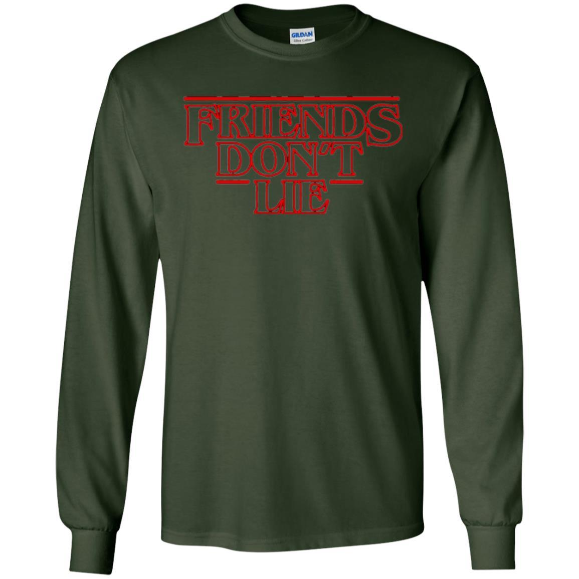 Friends Don't Lie T-shirt Forest Green