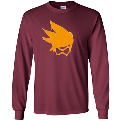 Film T-shirt Tracer Orange Spray T-shirt Maroon