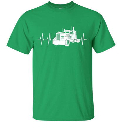 Trucking T-shirt Heartbeat Irish Green