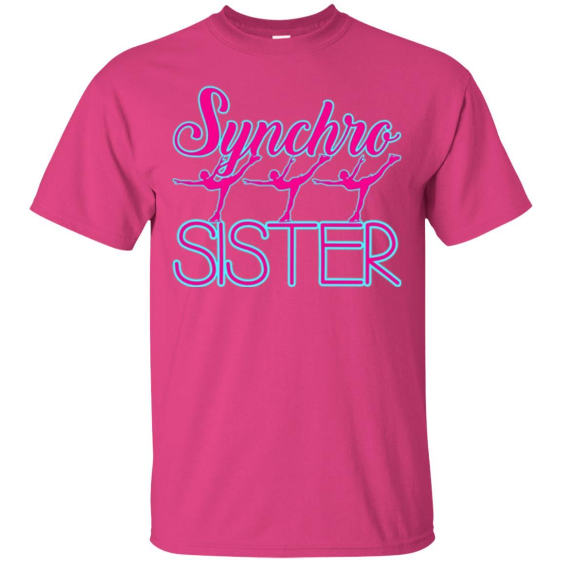 Synchronized Skating T-shirt Synchro Sister Heliconia