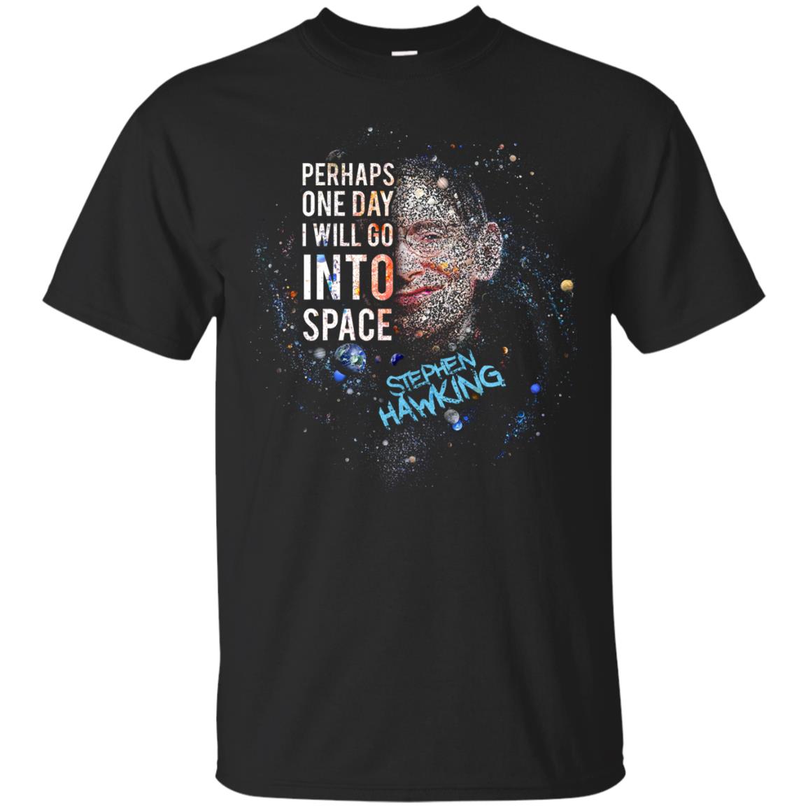 One Day I Will Go Into Space Shirt Black