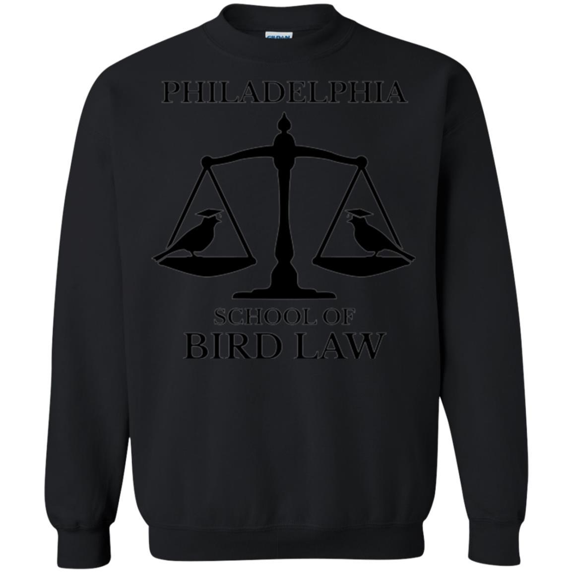 Lawyers T-shirt Philadelphia School Of Bird Law Black