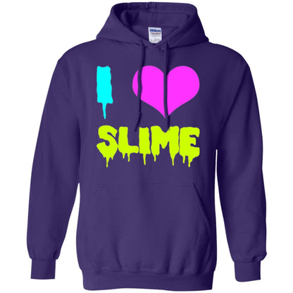 I Love Slime T-shirt Purple