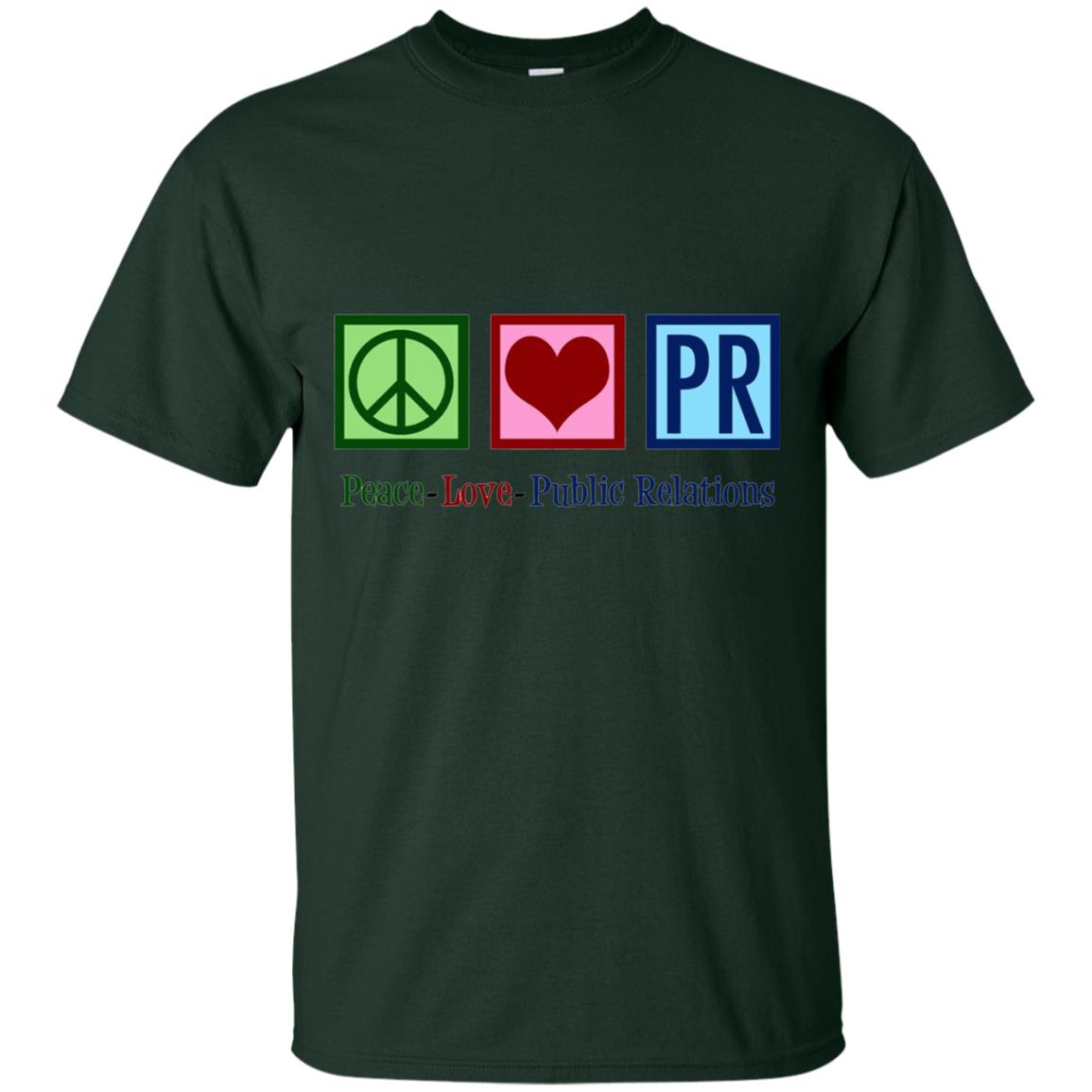 Cool Pr Public Relations T-shirt Forest Green