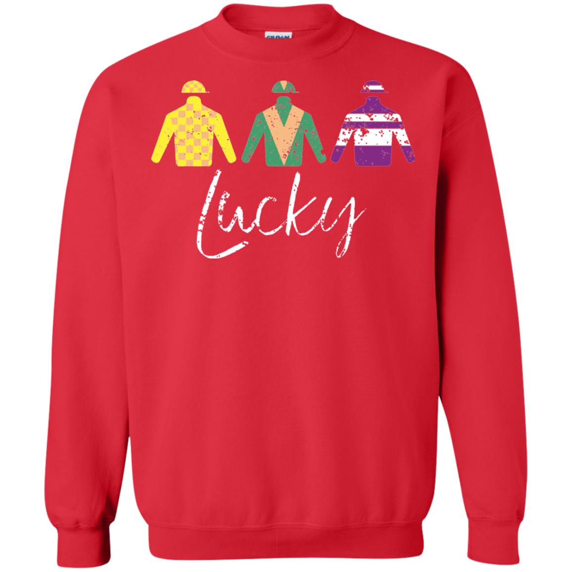 Derby Jockey Shirt Lucky Derby Apparel Derby Red