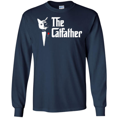 Daddy T-shirt The Catfather Navy