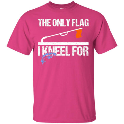Fishing Lovers T-shirt The Only Flag I Kneel For Heliconia
