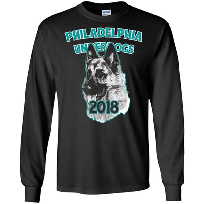 Dog Lover T-shirt Philadelphia Underdogs Celebration 2018 T-shirt Black