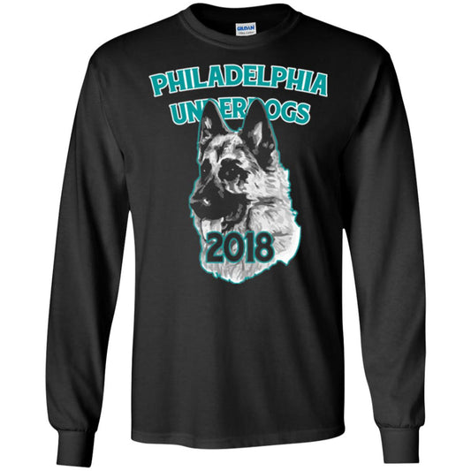 Dog Lover T-shirt Philadelphia Underdogs Celebration 2018 T-shirt Black