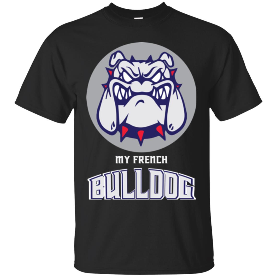 Dog Lover T-shirt My French Bulldog Black
