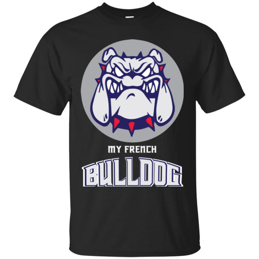Dog Lover T-shirt My French Bulldog Black