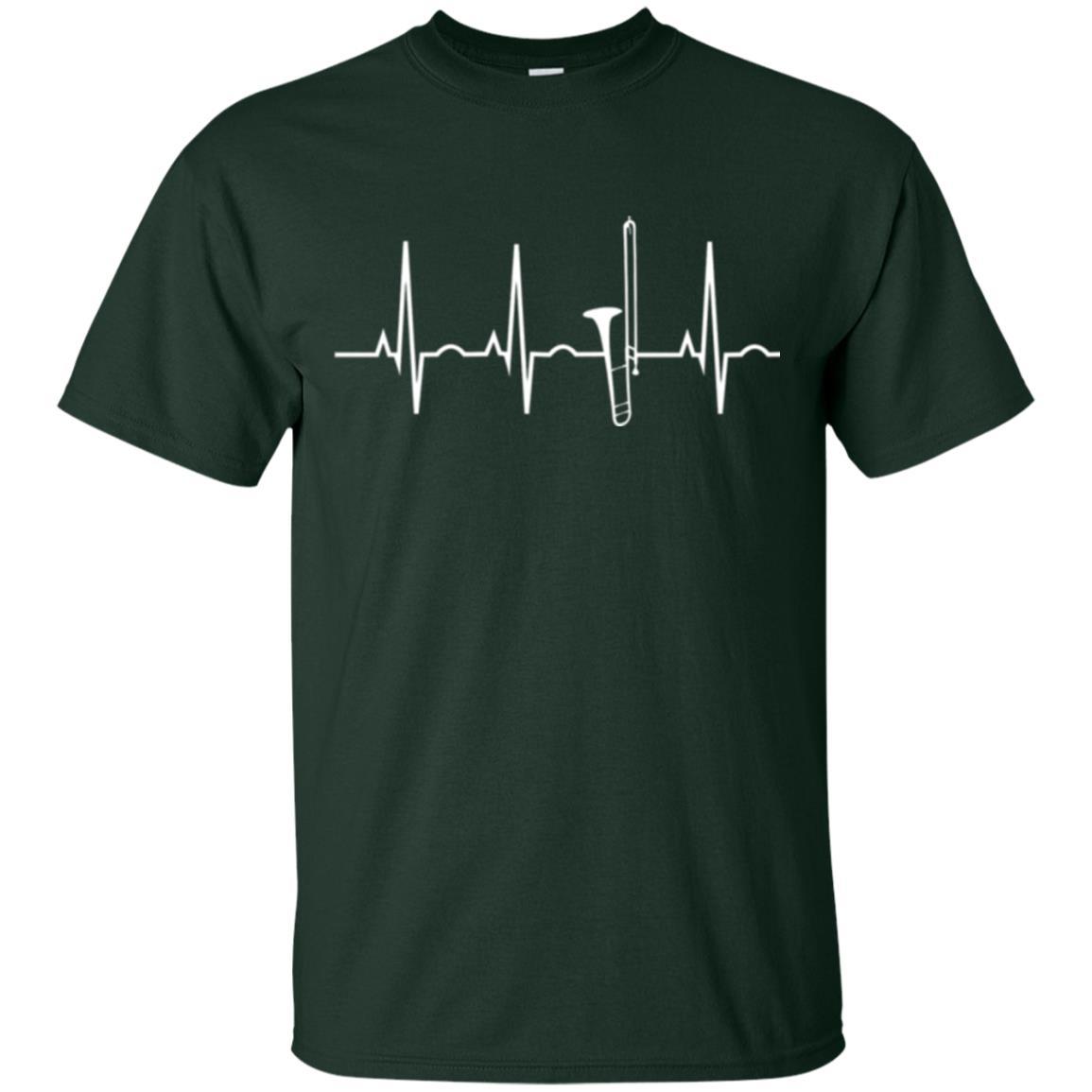 Trombone T-shirt Trombone Heartbeat