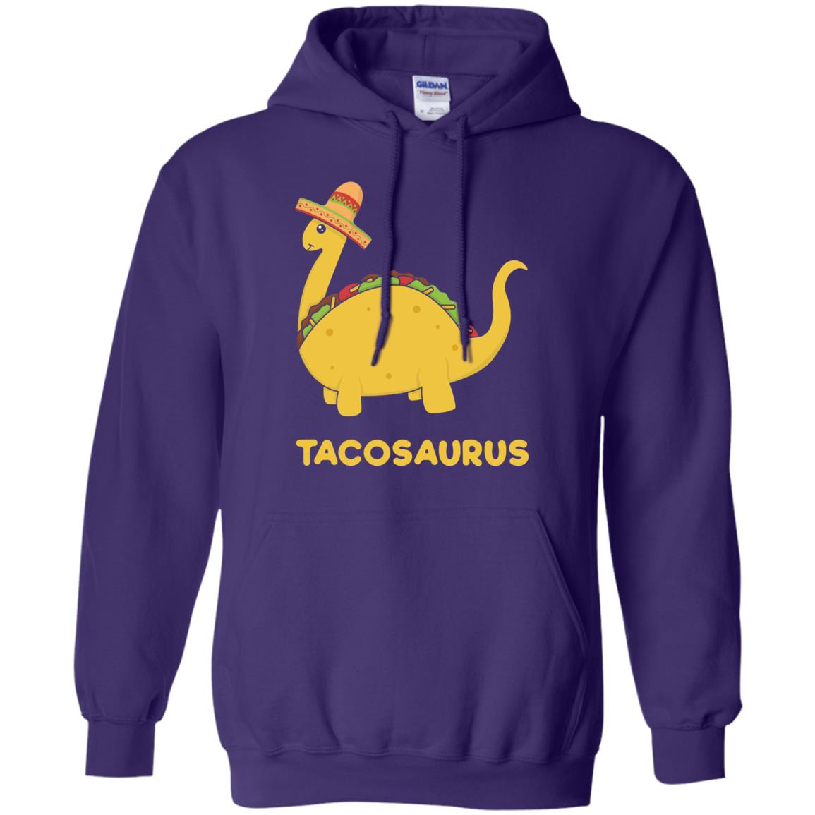 Cinco De Mayo Tacosaurus Taco Dinosaur Lover Shirt Purple