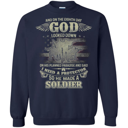 And On The Eighth Day God Looked Down On His Planned Paradise And Said I Need A Protector So He Made A Soldier Navy