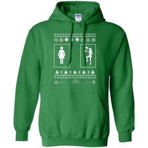 Your Wife And My Wife Valhalla Ugly Christmas Gift Shirt For HusbandG185 Gildan Pullover Hoodie 8 oz.