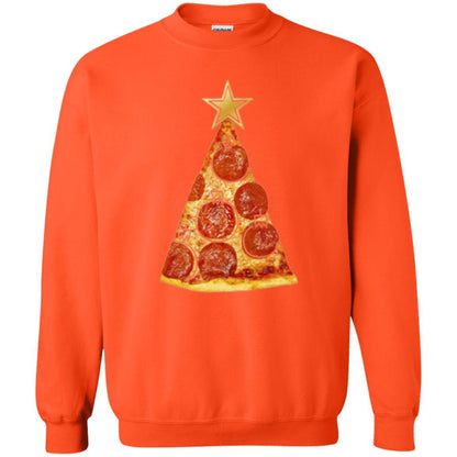 Merry Christmas T-shirt Pizza Slice Christmas Tree